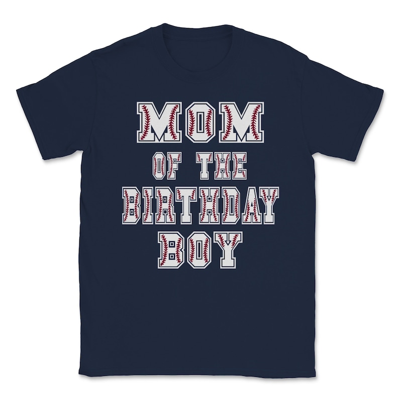 Mom Of The Birthday Baller Baseball Themed Party design
