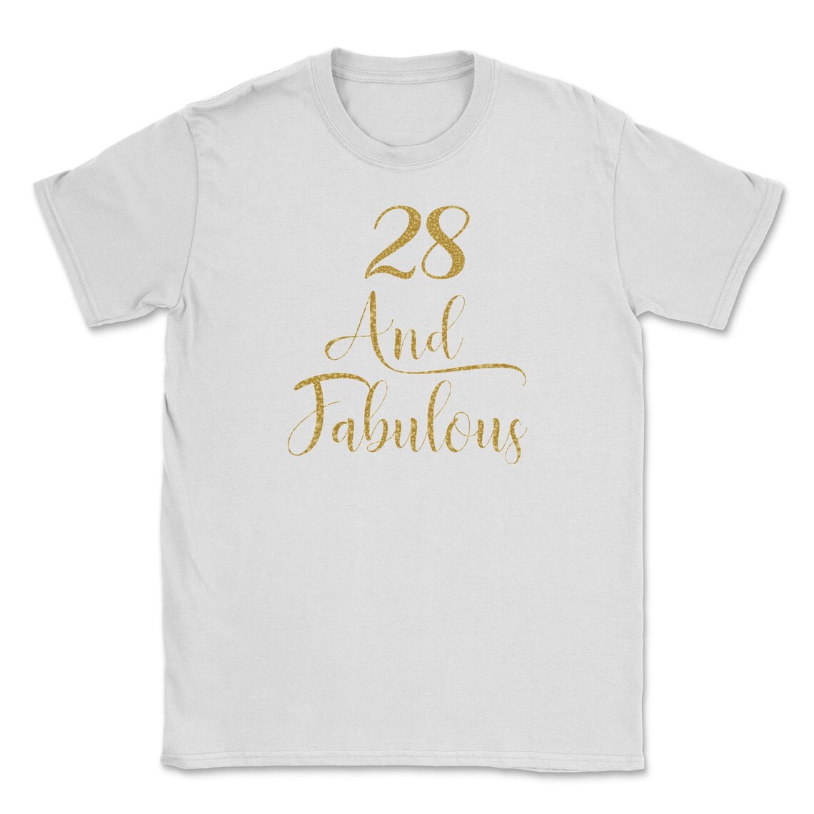 Women 28 Years Old And Fabulous 28th Birthday Party design Etsy