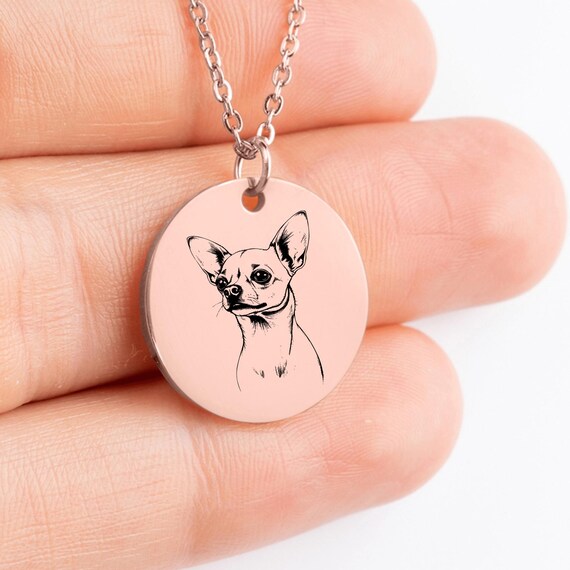 Collar personalizado de chihuahua: regalo conmemorativo