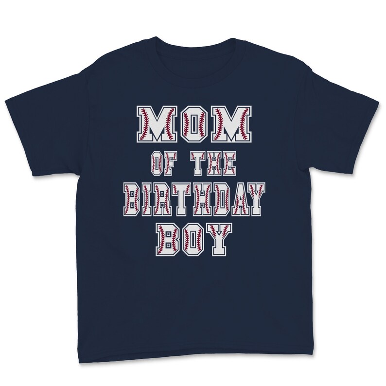Mom Of The Birthday Baller Baseball Themed Party design