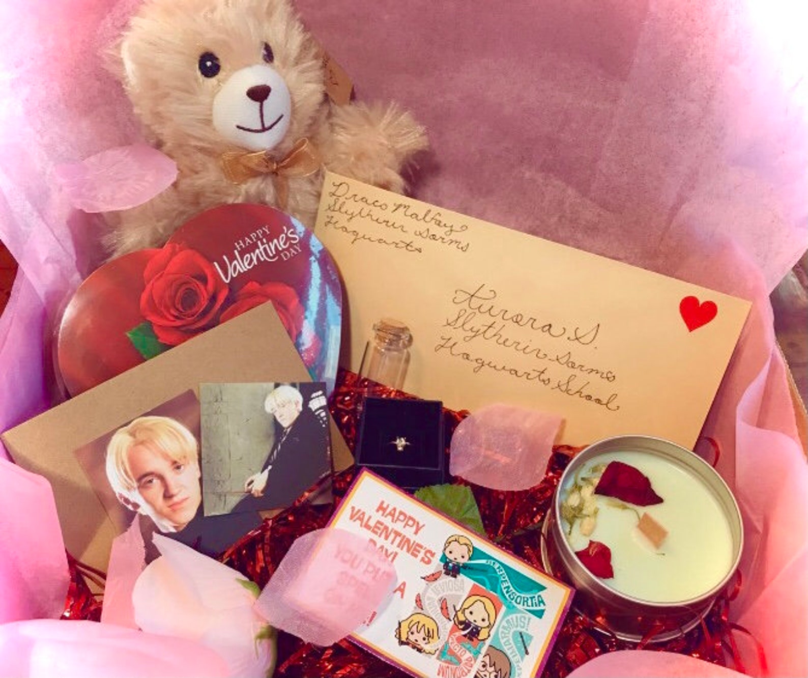 Harry potter valentine box : valentine s day gifts for harry potter Harry Potter Valentines Day Box | Etsy