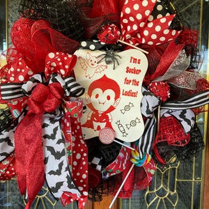 Halloween  Cute Vampire Wreath