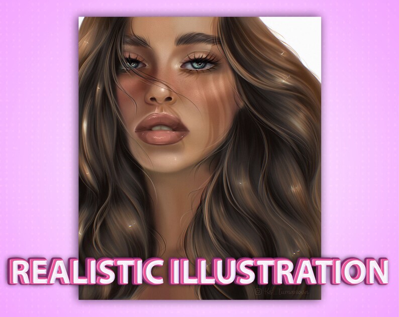 Custom Illustrations. Commission Digital Art Etsy