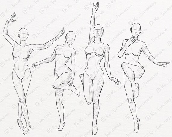 Drawing Female Poses