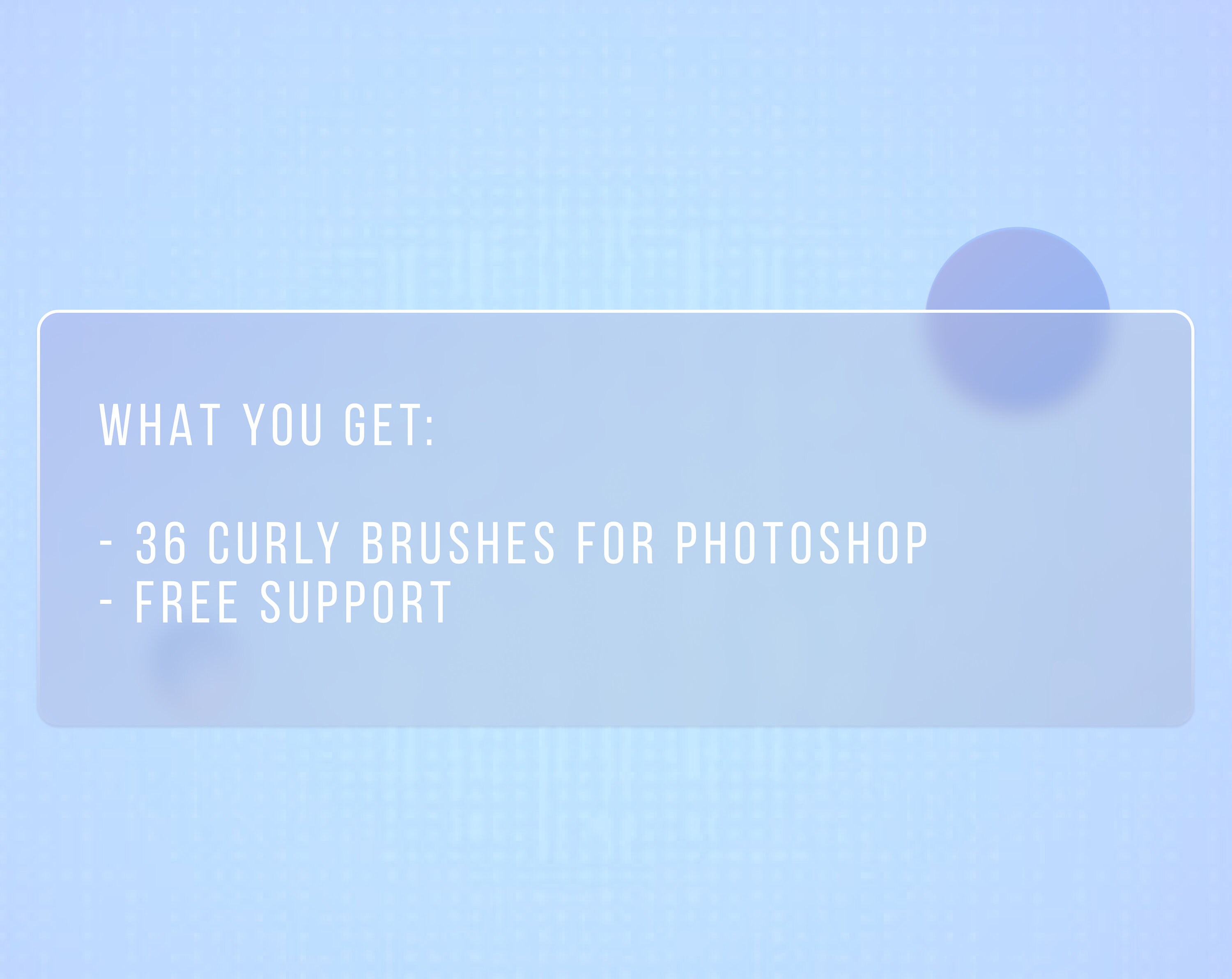 Curly Hair Brushes. Adobe Fresco Clip Studio Paint Etsy