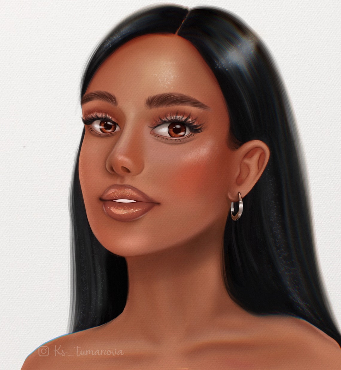 Lip Gloss Brushes Shine Brush for Fresco Etsy