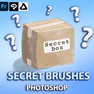 Secret Photoshop brushes. Brushes for Photoshop, Fresco and Clip Studio Paint, Affinity Photo, Procreate