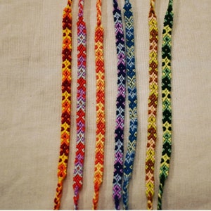 Bracelets/anklets with 7 different colour options