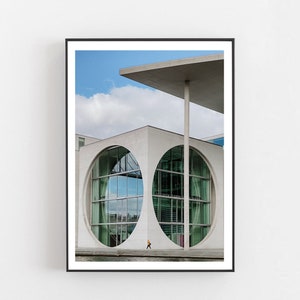 Berlin Pensieren Kreis, Wandbehang, Fotografie, Druck, Architektur