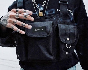 mens fashion chest bag