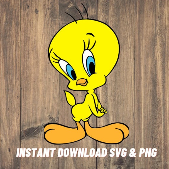 TWEETY BIRD SVG Digital Download Tweety Svg Files Cute Svg - Etsy