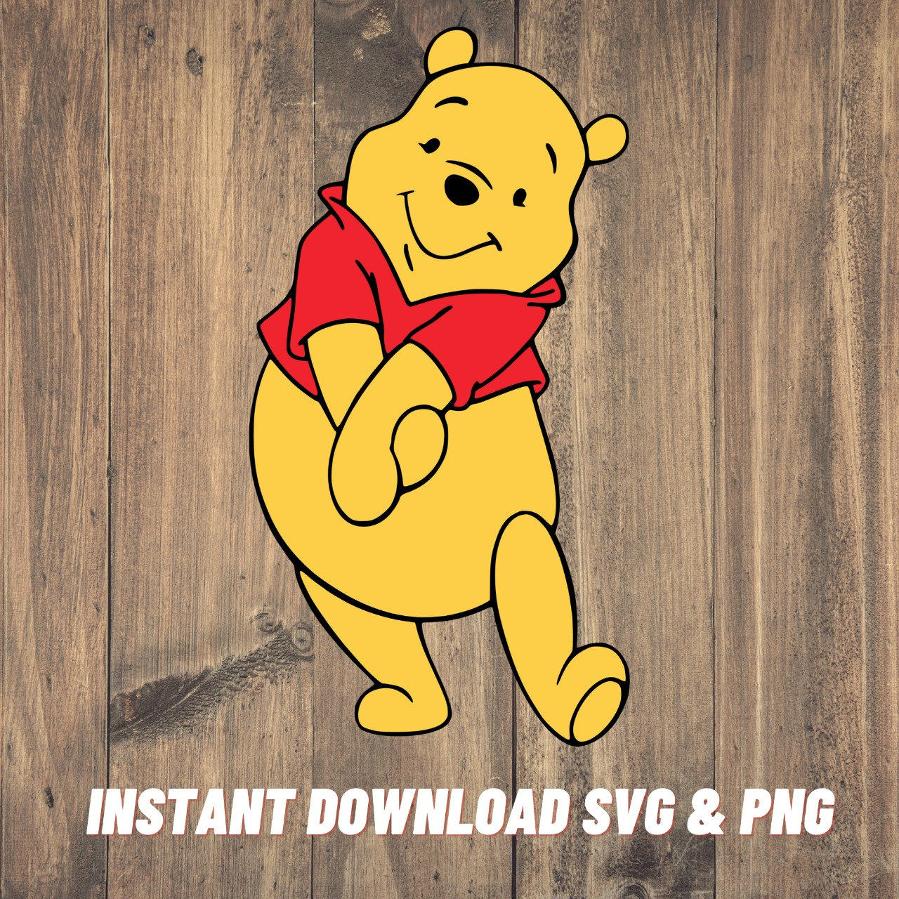 Instant DownloadWinnie the Pooh SVG Grouped svg Layered | Etsy