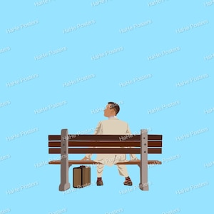Forrest Gump Movie Poster Minimalistic art