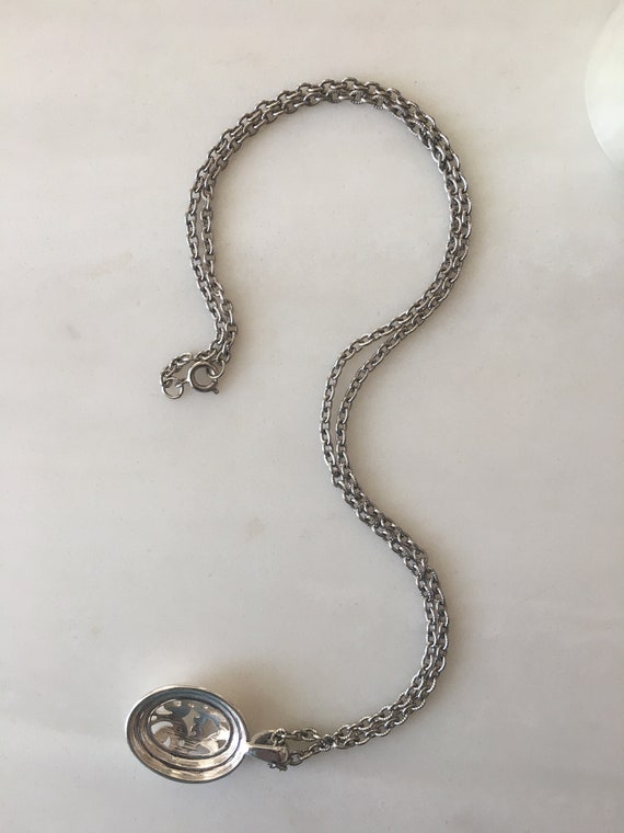 Pendant silver necklace - image 4