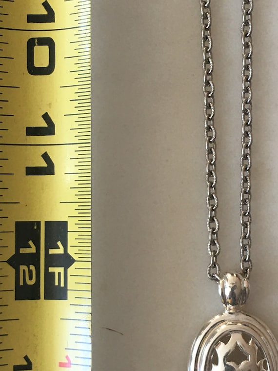 Pendant silver necklace - image 5