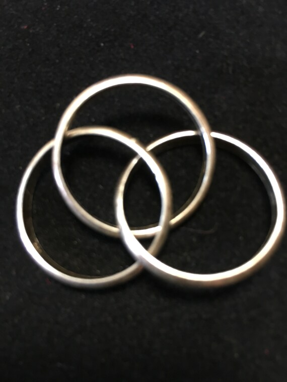 Rolling sterling ring set - image 2