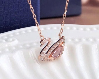 True Beauty Korean Drama Inspired Necklace | Korean Drama Fan | K-Drama | Swan Necklace | Swan Bracelet| Buy1Get1