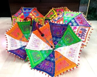 Wholesale Lots Indian Wedding decoration Umbrellas Decor Umbrellas Mehndi Decor Umbrella Party Parasol Wedding decor Umbrellas Parasols Sun