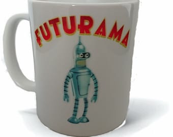 Bender x Planet Express Futurama Mug