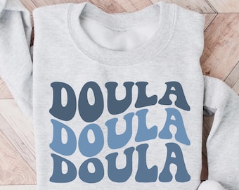 Doula Sweatshirt, Doula Trui, Doula Crewneck, Doula Shirt, Verloskundige Shirt, Postpartum Doula, Doula Gift, Geboortewerker, Verpleegster Sweatshirt
