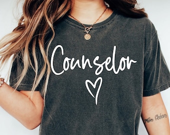 Counselor Shirt, School Counselor Shirt, Counselor Gifts, School Counseling, Social Worker Shirt, Psychologist Awareness Counselor Tee