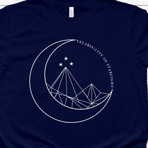 Night Court Shirt, ACOTAR T Shirt, Velaris Tshirt, City of Starlight Tee, ein Hof der Thorns und Rosen, Velaris Shirt