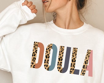 Doula Sweatshirt, Doula Sweater, Doula Crewneck, Doula Shirt, Midwife Shirt, Postpartum Doula, Doula Gift, Birth Worker, Nurse Sweatshirt