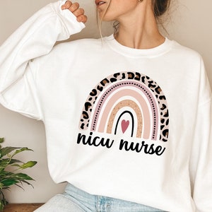 Nicu Nurse Sweatshirt, Nicu Nurse Shirt, Mother Baby Nurse Pullover, Nicu Nurse Crewneck, Neonatal icu Sweater, OB Nurse Appreciation Shirt