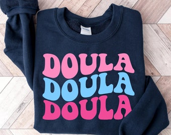 Doula Sweatshirt, Doula Trui, Doula Crewneck, Doula Shirt, Verloskundige Shirt, Postpartum Doula, Doula Gift, Geboortewerker, Verpleegster Sweatshirt