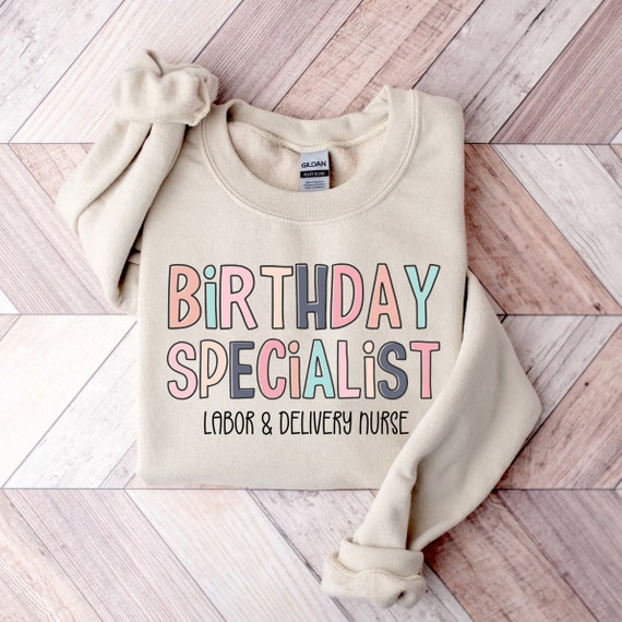 Labor and Delivery Nurse Sweatshirt, Labor And Delivery Nurse Sweater, RN Gift,  L&D Nurse Shirt, Nursing School Grad, LD Nurse Crewneck