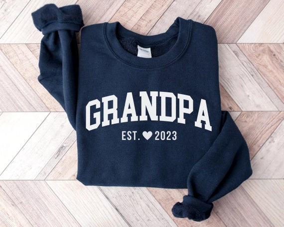 Personalized grandpa sweatshirt sale