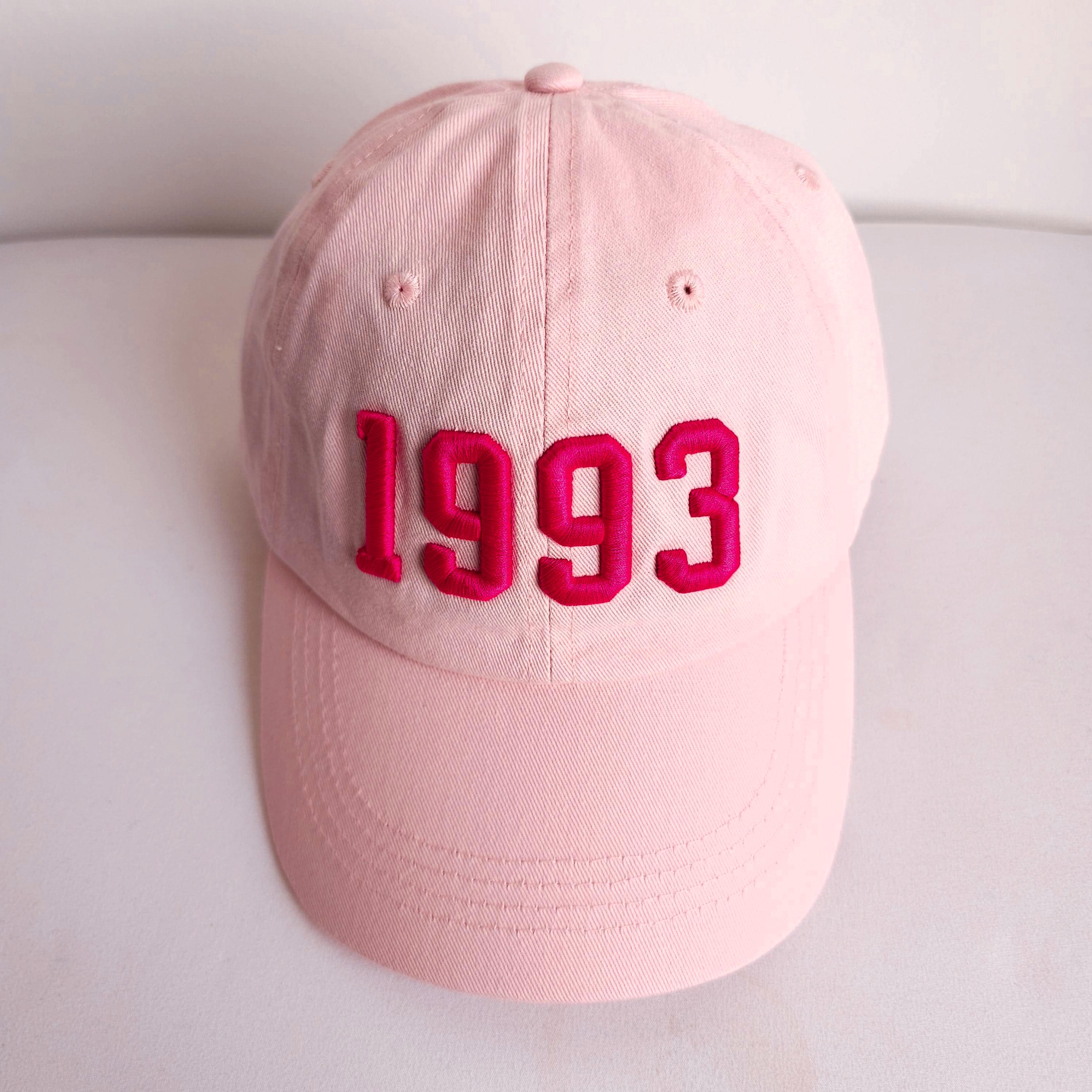 Casquette Baseball Unisexe Rose - Taille Unique Ajustable - Coton