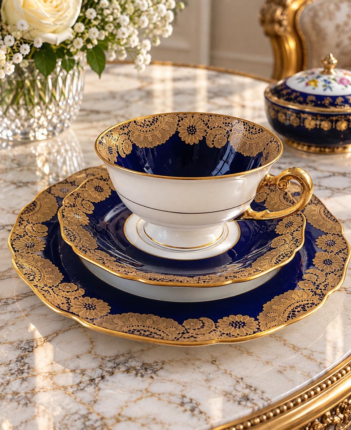 Hutschenreuther tea set - Etsy 日本