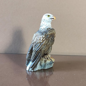 陶器で作られたハクトウワシ Dipinto A Mano イタリア 鳥 手作り