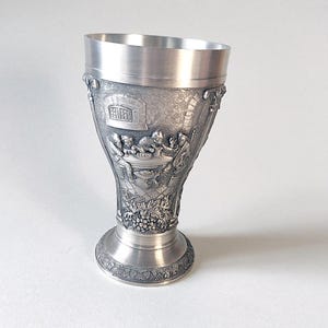 Chalice made of pewter 95% Art and Trade Ring Saxony