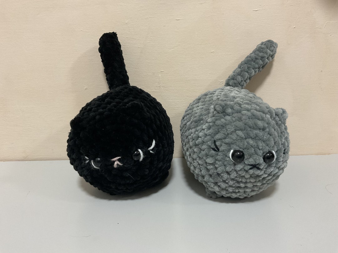 Crochet Chunky Loaf Cat With a Bum Hole Gift Hand Crafted Etsy UK