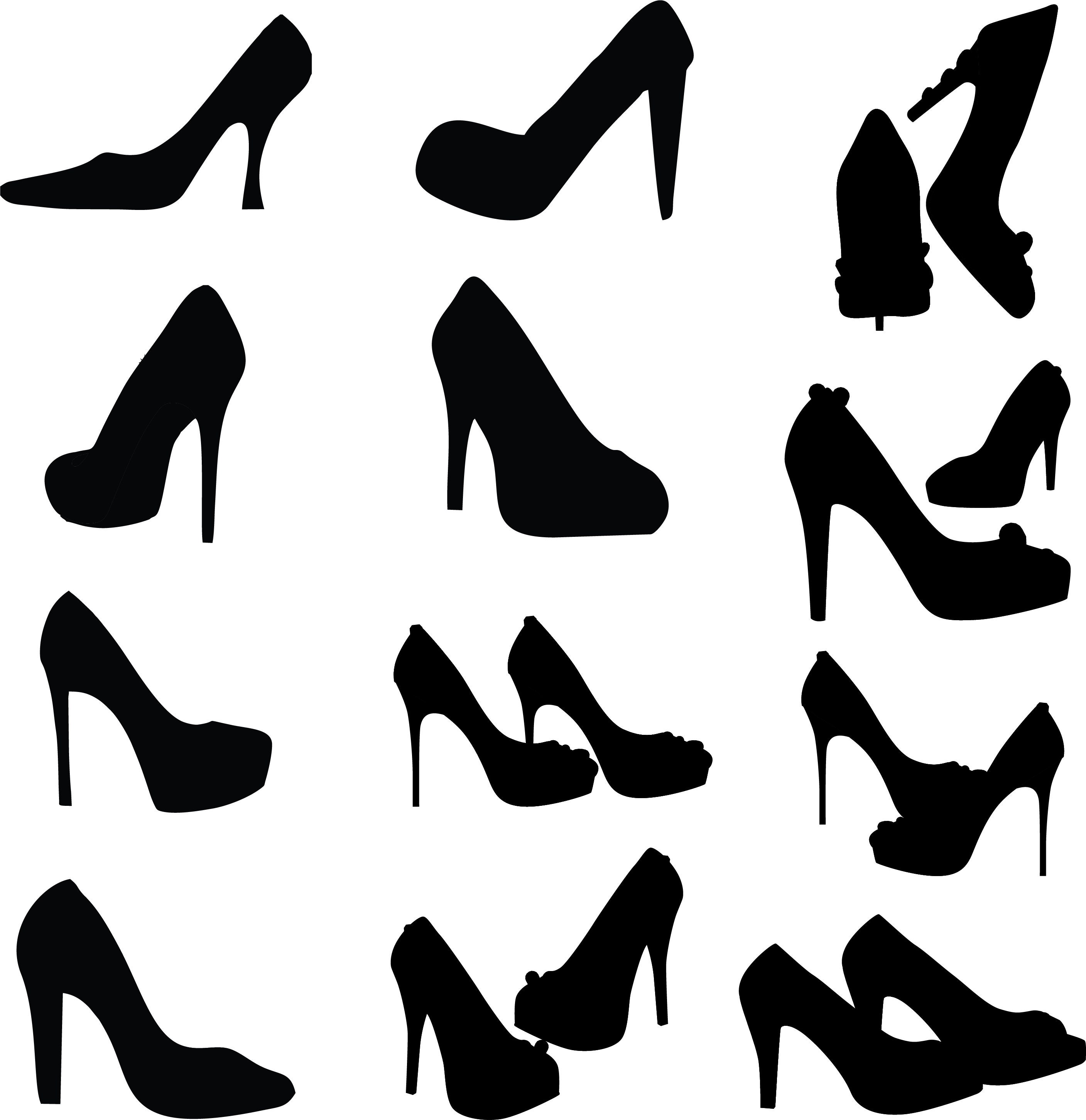 Stiletto Heels svg, Heels svg, Color Heels Bottom, Heels Bundle, Red Heels,  High Heels, svg, clipart file, decal, dxf, png, pdf