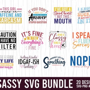 Sarkazm Svg Bundle, Sarkastyczny Svg PNG, Zabawny Svg Bundle, Sarkastyczne Cytaty Svg Pliki, Zabawne Cytaty Svg, Pobieranie Cyfrowe
