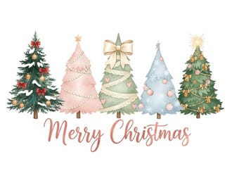 Christmas Lights & Plaid Letters PNG: Holiday Sublimation Design (Digital Download)