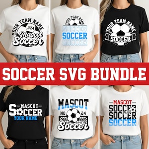 Paquete SVG PNG de fútbol, Camisetas de fútbol SVG, Mamá futbolista PNG, Fútbol retro PNG, Día del partido de fútbol PNG, Temporada de fútbol PNG
