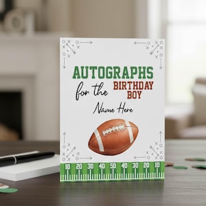 Paquete de carteles imprimibles para fiesta de fútbol, decoración para el día del partido, cumpleaños y baby shower, descarga instantánea imagen 2