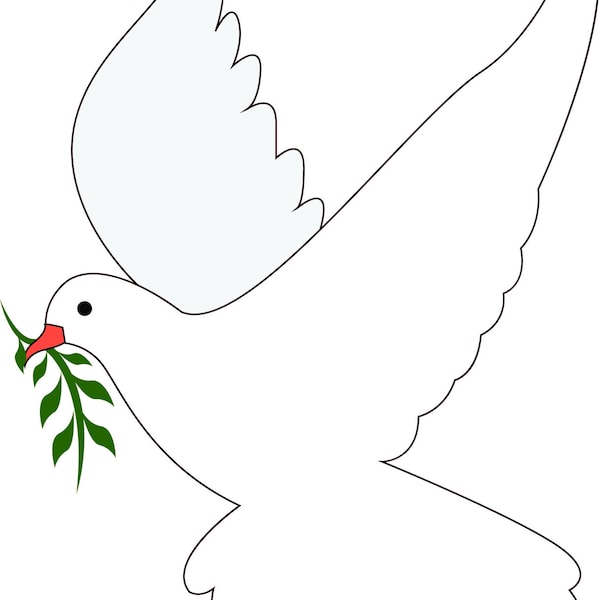 Dove Clipart Png, Clipart Of Dove, Dove Png Clipart, Clipart Of Dove, Digital Download, White Dove Clipart, Dove With Olive Branch