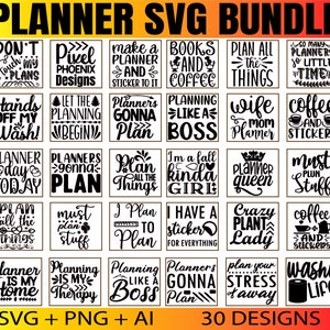 Planer-Svg-Bundle, Positives Zitat SVG, Motivationszitate, Planer-Zitat-Svg, Planer-Aufkleber, Planer-Mädchen-Svg, Planer-Aufkleber-Svg, Planer-Aufkleber