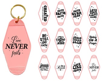 Christian Motel Keychain SVG, Keychain Quotes Svg, Religious Hotel Keychain svg, Bible Verse Keychain svg, Jesus Saying svg