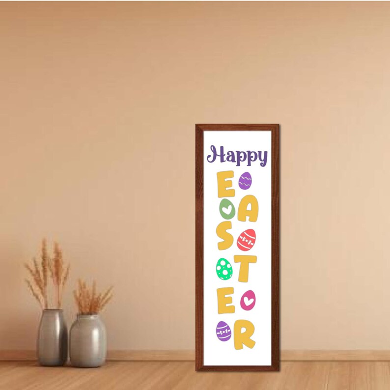 Easter Porch Sign SVG Bundle, Spring Welcome Designs (digital Files) - Etsy