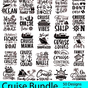 Archivo de corte SVG de crucero, paquete de SVG de crucero, vacaciones en crucero, SVG de equipo de crucero, SVG de crucero familiar, archivo de corte SVG de camisetas de crucero para uso comercial.