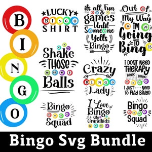 Geburtstags-Bingo-Svg, Bingo-Svg für Hemd, Bingo-Svg Png, Bingo-Png und SVG, Bingo-Spiele-Svg, Bingo-Balls-Svg, Bingo-Svg-Bundle