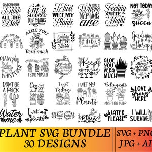 Citação de planta Svg, Adesivos de citações de plantas, Citações engraçadas de plantas, Amante de plantas Svg, Citação de jardim Svg, Mãe de planta Svg, Uso comercial de jardinagem Svg