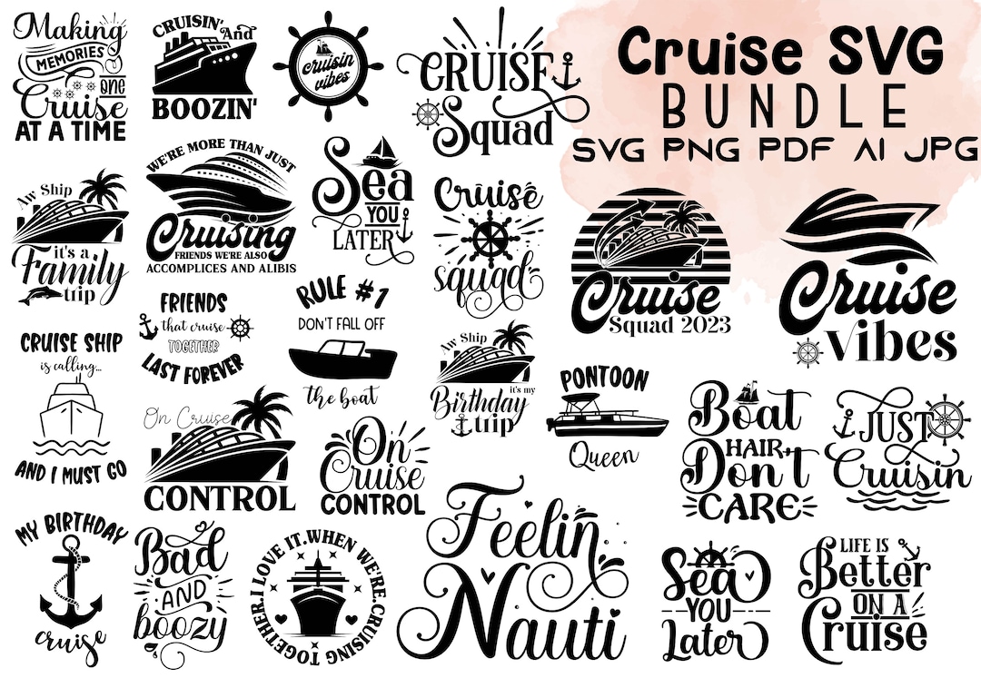 Cruise Svg, Cruise Ship Svg, Cruise Shirts Svg, Anchor Svg, Boat Svg ...