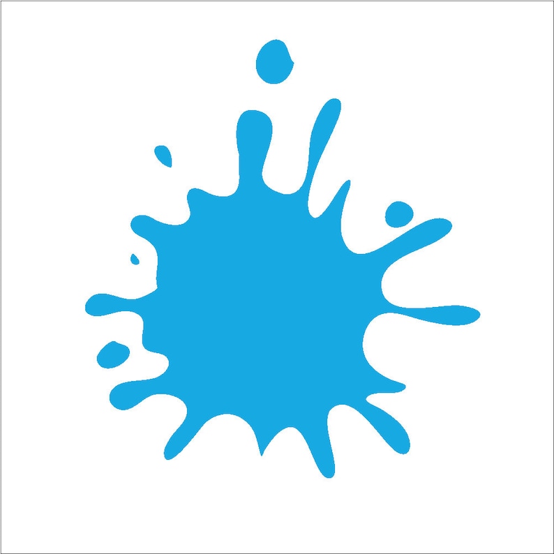 Paint Splatter SVG Bundle Paint Splash Clip Art Digital - Etsy